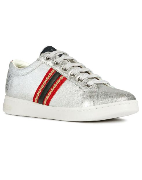 Sneakers en Cuir Jaysen argentées