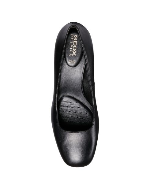 Escarpins en Cuir Seyla noirs - Talon 5.5 cm