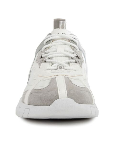 Sneakers en Cuir Grecale blanc/gris clair