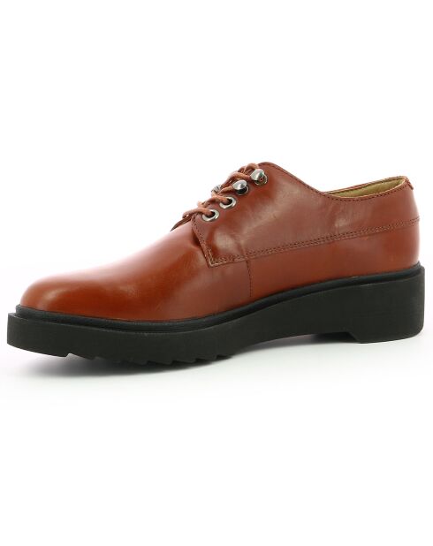 Derbies en Cuir Aldaric camel