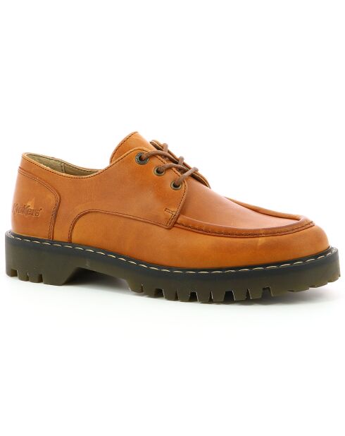 Derbies en Cuir Decklow camel