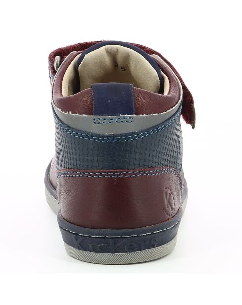 Sneakers en Cuir Irelas marron foncé