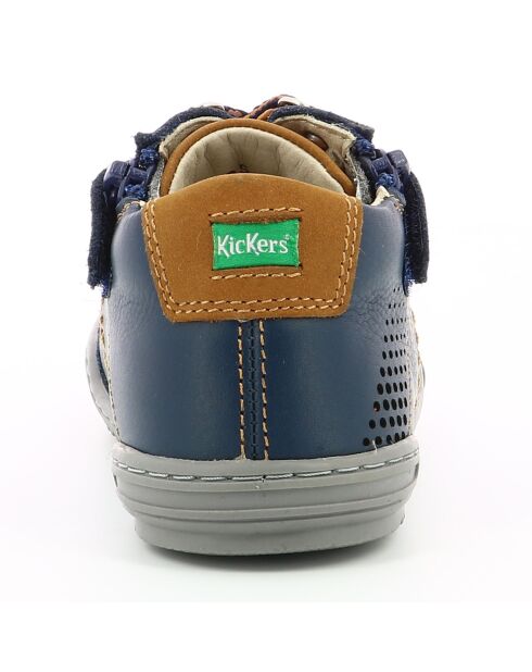 Sneakers en Cuir Joula bleu marine