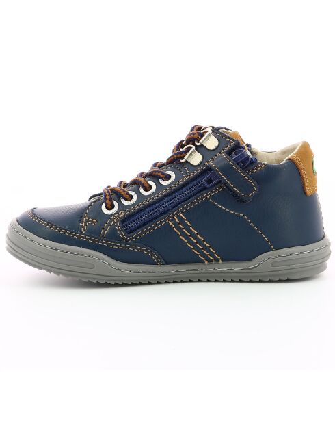 Sneakers en Cuir Joula bleu marine