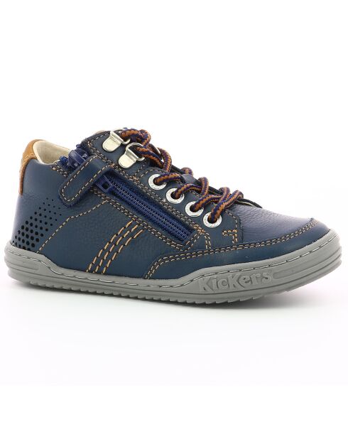 Sneakers en Cuir Joula bleu marine