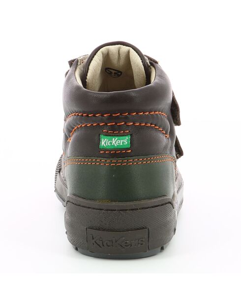 Sneakers in pelle Pirrcro marrone scuro