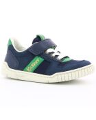 Sneakers en Cuir Wintup marine/vert