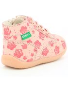 Botillons en Cuir Bonzip roses