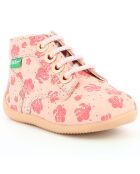 Botillons en Cuir Bonzip roses