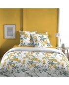 Parure housse de couette Losa jaune