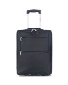 Bercy-E 53 cm schwarzer 2-Rad-Kabinenkoffer mit einem Rad