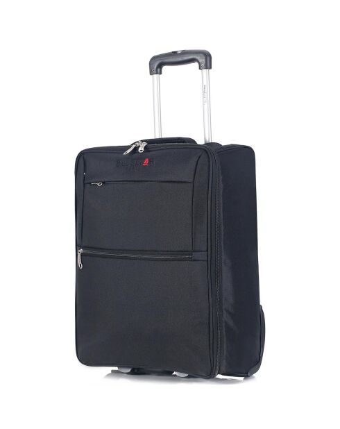 Bercy-E 53 cm schwarzer 2-Rad-Kabinenkoffer mit einem Rad