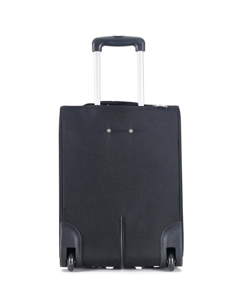Bercy-E 53 cm schwarzer 2-Rad-Kabinenkoffer mit einem Rad
