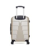 2 Einzelkoffer mit 4 Rädern Ottawa 49/59 cm beige