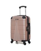 2 Koffer 4 Räder Simple Ottawa 59/68 cm roségold