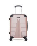 2 Koffer 4 Räder Simple Ottawa 59/68 cm roségold