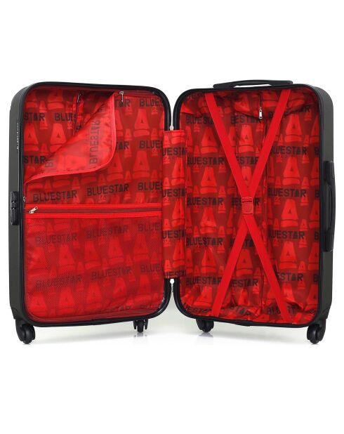 Bukarest 4-Rad-Kabinenkoffer mit Einrad 55 cm dunkelgrau
