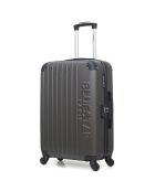 Bukarest 4-Rad-Kabinenkoffer mit Einrad 55 cm dunkelgrau