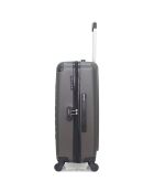 Bukarest 4-Rad-Kabinenkoffer mit Einrad 55 cm dunkelgrau