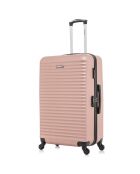 Maleta Brazilia Long Stay con 4 ruedas individuales, 75 cm, oro rosa