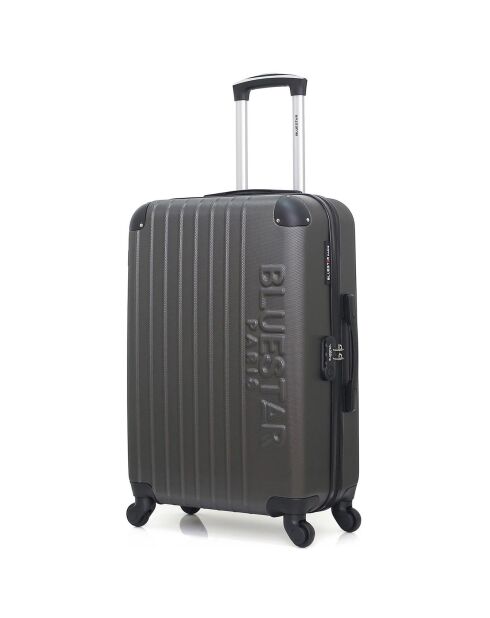 Bucharest Medium Stay Suitcase 4 Einzelräder 65 cm dunkelgrau