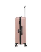 Brazilia Medium Stay Koffer met 4 enkele wielen 65 cm roségoud
