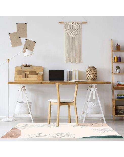 Tappeto in vinile Sasha multicolore - 70x100 cm