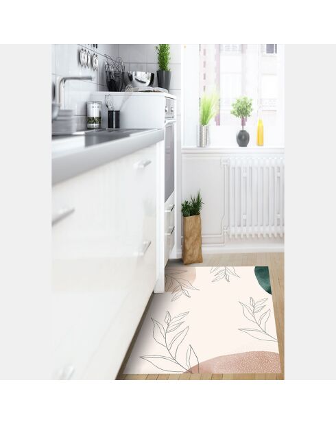 Tappeto in vinile Sasha multicolore - 70x100 cm