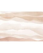 Tapis vinyle Yeva  beige/marron - 70x100 cm