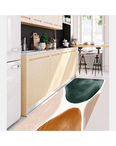 Tappeto in vinile Kliment multicolore - 66x150 cm