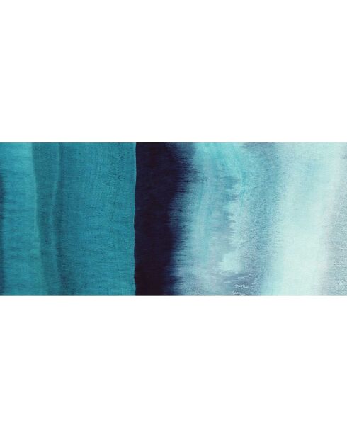 Tappeto in vinile blu Acuarela abstracta - 66x150 cm