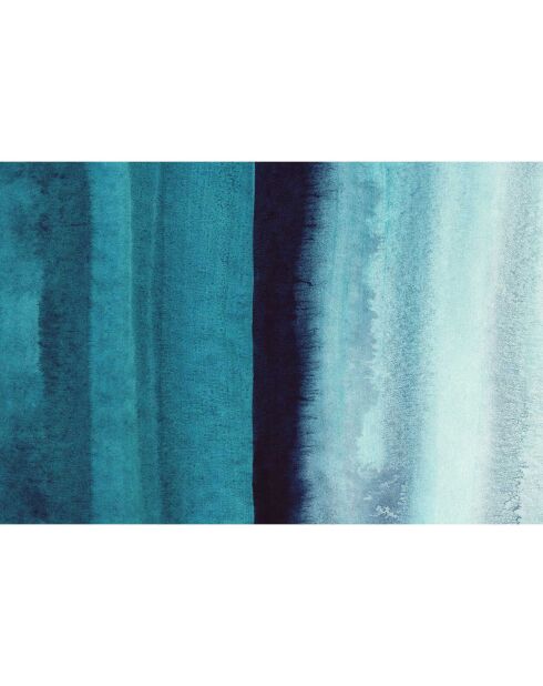 Tapis vinyle Acuarela abstracta bleu  - 100x150 cm