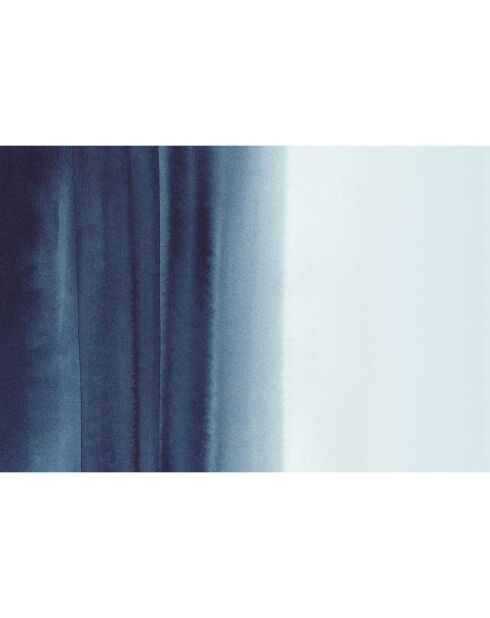 Tappeto in vinile blu Acuarela abstracta - 133x200 cm