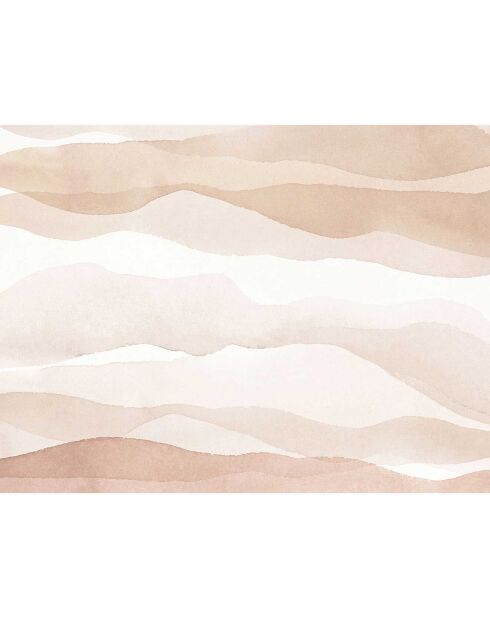 Tappeto in vinile Yeva beige/marrone - 200x266 cm