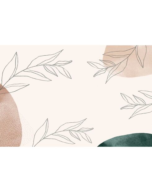 Tappeto in vinile Sasha multicolore - 100x150 cm