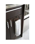 Porte-serviettes Tower noir - 16x7x9.5cm