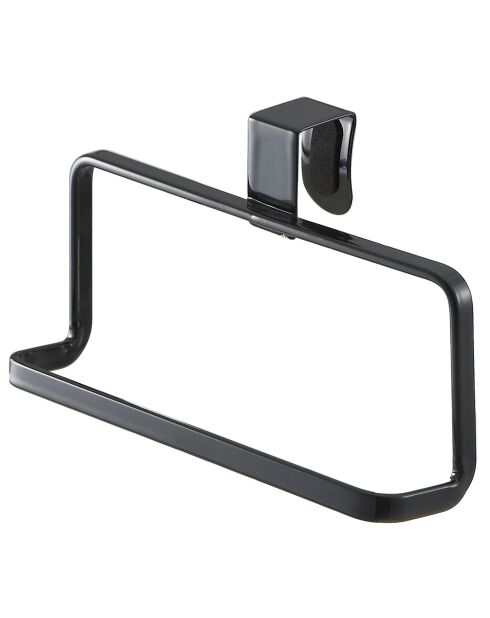 Porte-serviettes Tower noir - 16x7x9.5cm