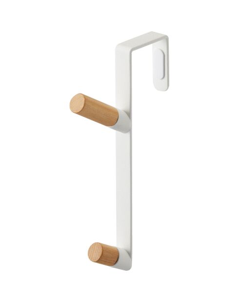 Cintre de porte Tower blanc - 9.55x18 cm