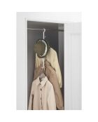 Cintre vertical blanc - 6x5x54 cm