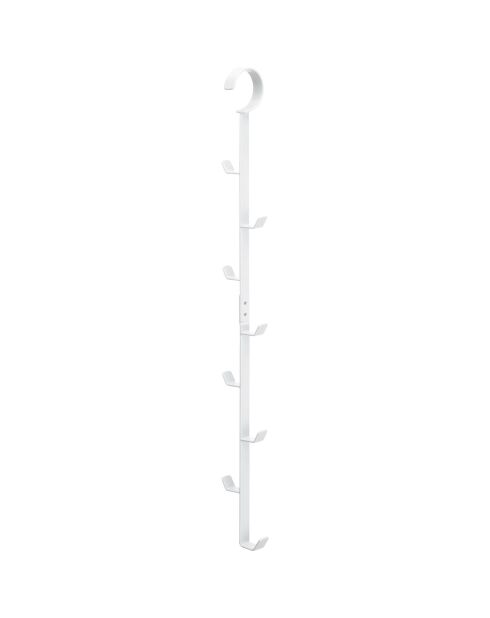 Cintre vertical blanc - 6x5x54 cm