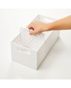 Panier de légume Tower blanc - 15.3x32x12.2 cm