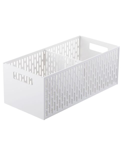 Tower groentemand wit - 15,3x32x12,2 cm