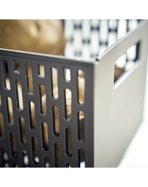 Tower groentemand zwart - 15,3x32x12,2 cm