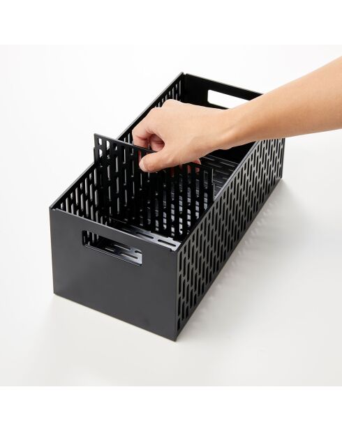 Panier de légume Tower noir - 15.3x32x12.2 cm