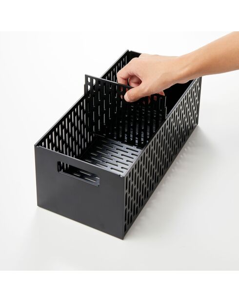 Tower groentemand zwart - 15,3x32x12,2 cm