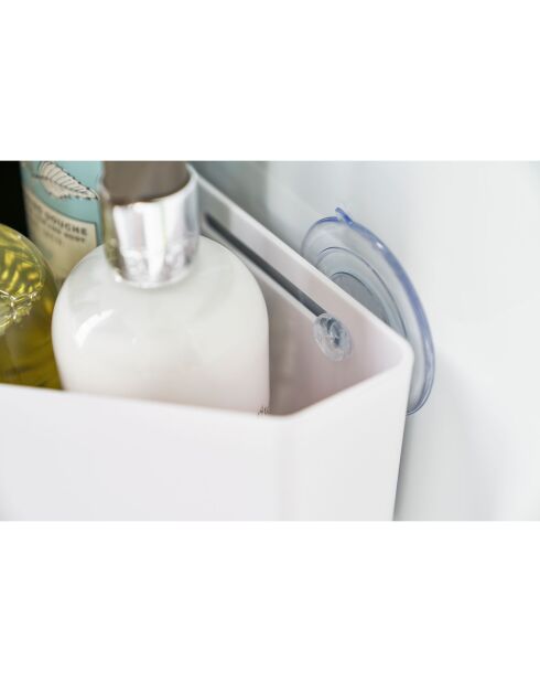 Soporte de esquina de baño blanco Tower - 33x18,5x10 cm