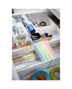 White Tower Schubladenschrank, ausziehbar, 25 x 24,6 cm