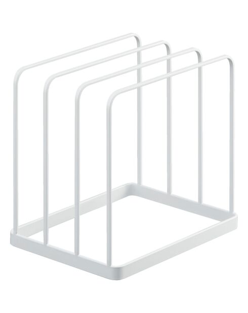 Tower-Halter für Tablett oder Schneidebrett, weiß, 19,5 x 16 x 19,5 cm