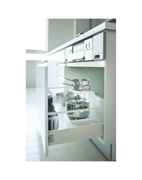 Support pour casseroles Tower blanc - 20.5x21x22.5 cm