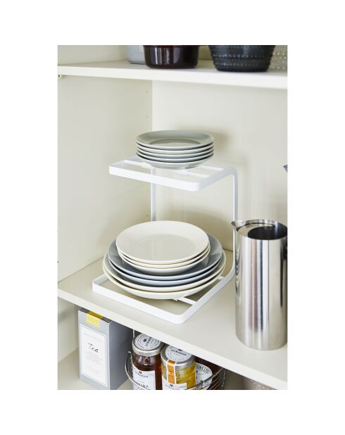 Support pour casseroles Tower blanc - 20.5x21x22.5 cm